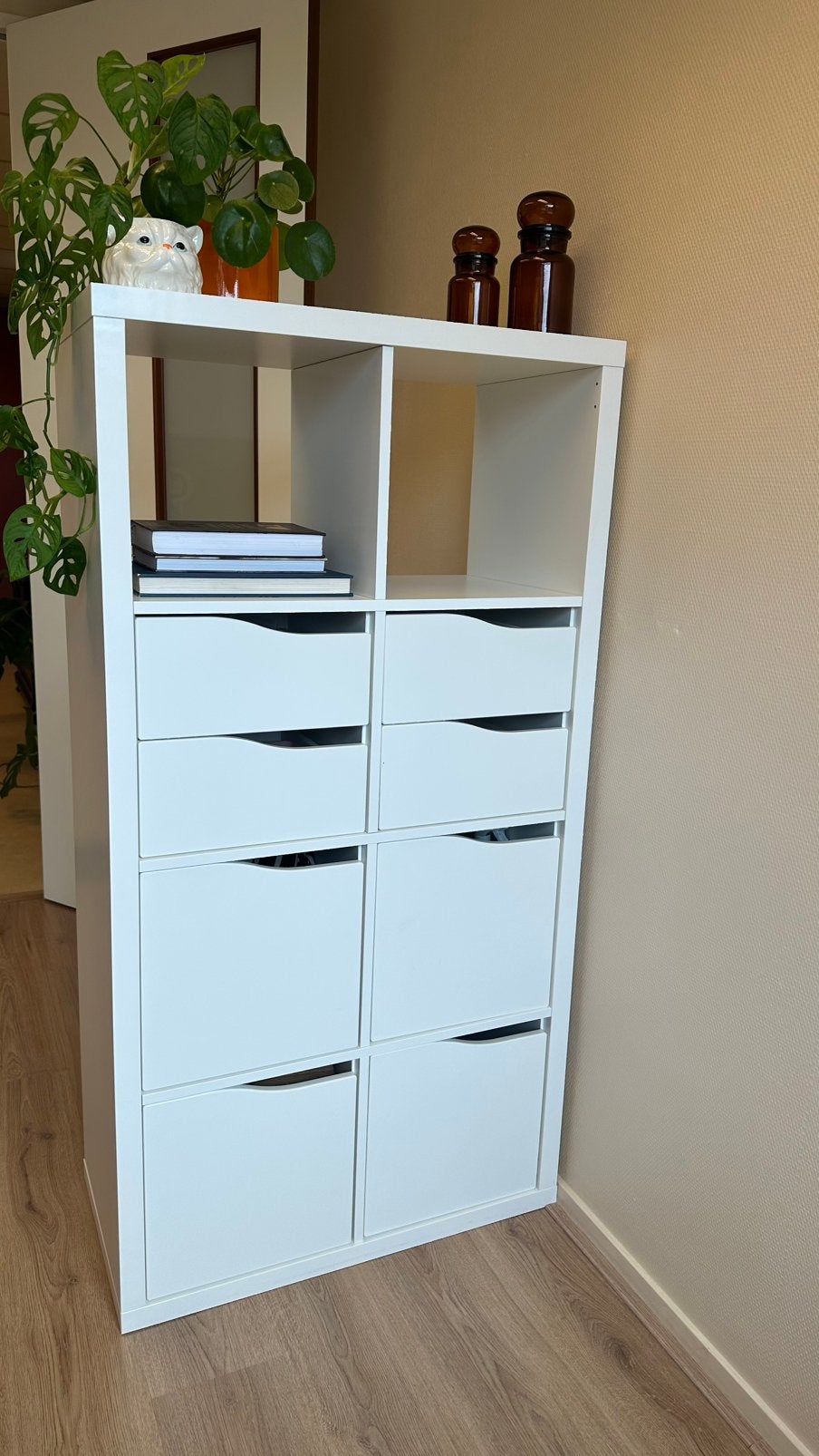 Kallax IKEA 4x2 77x147, Ophalen, Zo goed als nieuw, Minder dan 150 cm, Minder dan 100 cm