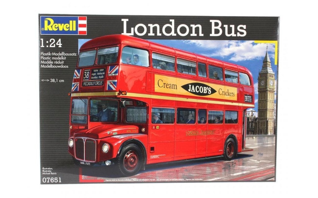 Revell 1:24 London Bus bouwdoos, Poperingestraat 28, Auto, Verzenden, Nieuw