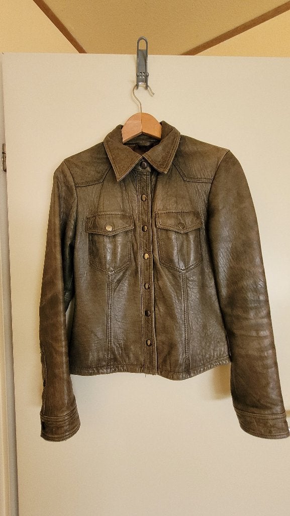 Goosecraft leren blouse jasje model  106, Maat 38/40 (M), Goosecraft, Ophalen of Verzenden, Zo goed als nieuw