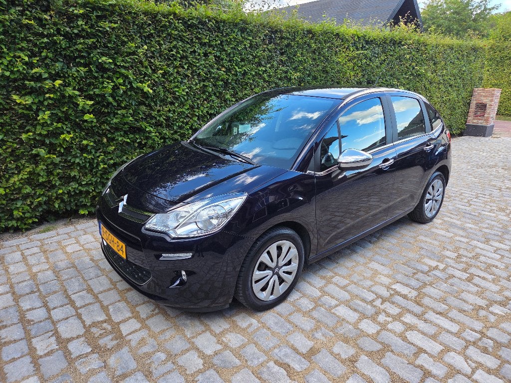 Citroën C3 1.2 VTi | 77dkm NAP | 1e eig | Dealer onderhouden, Auto's, Citroën, Voorwielaandrijving, Stof, Zwart, 1199 cc