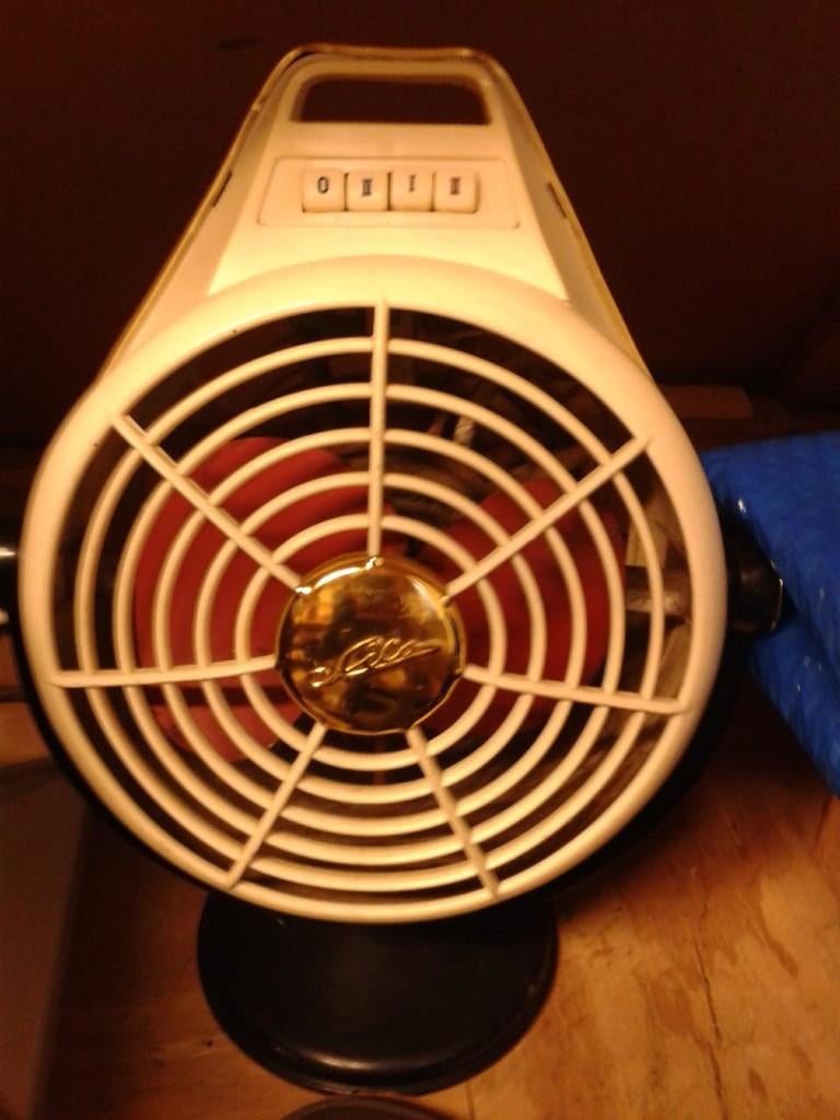 oude ventilator warm en koud jaren 60, Verzamelen, Retro, Ophalen of Verzenden, Huis en Inrichting
