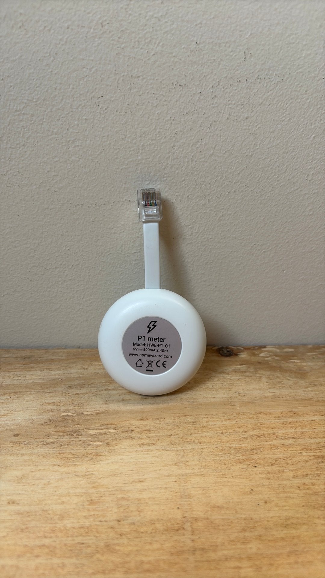HomeWizard P1 Meter HWE-P1-C1 – slimme meter energieverbruik, Ophalen of Verzenden, Zo goed als nieuw, Overige merken, Overige typen