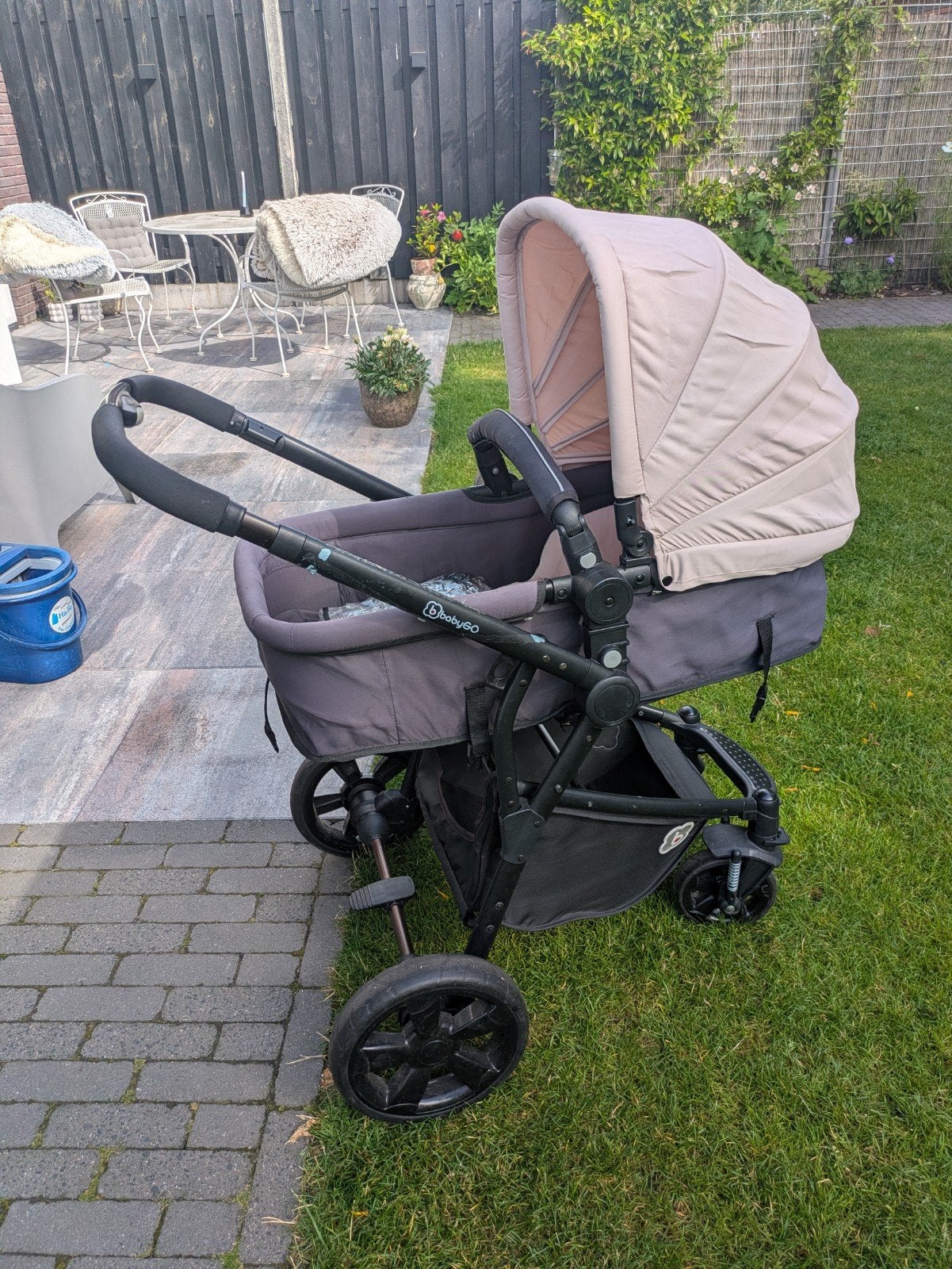 BabyGO Combi Kinderwagen - Compleet en Comfortabel, Overige merken, Gebruikt, Ophalen of Verzenden, Combiwagen