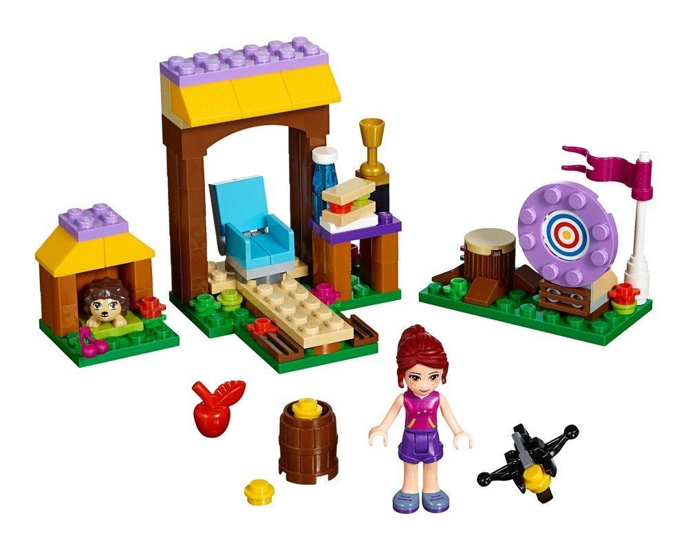 Lego Friends Set 41120 - Adventure Camp Archery, Ophalen of Verzenden, Gebruikt, Complete set, Lego