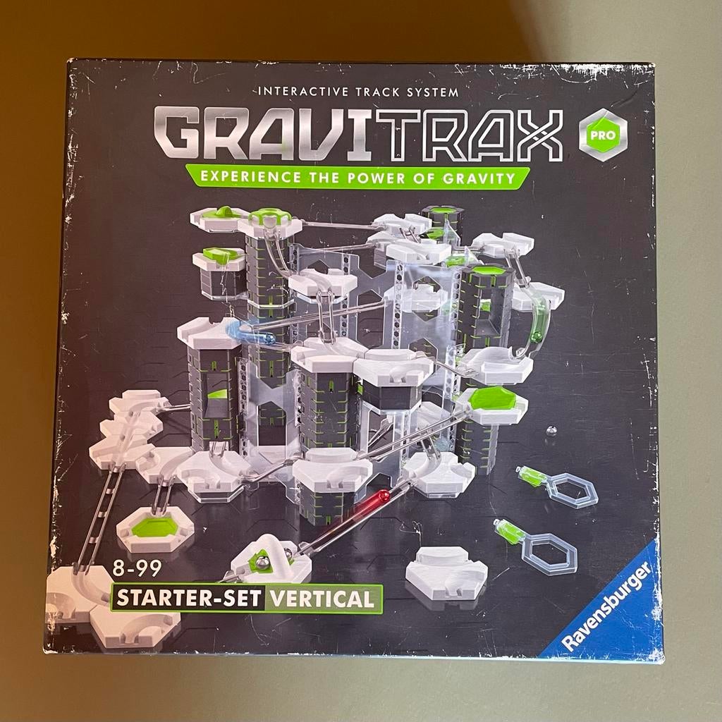 GraviTrax PRO Starter-Set Vertical knikkerbaan, Ophalen of Verzenden, Zo goed als nieuw