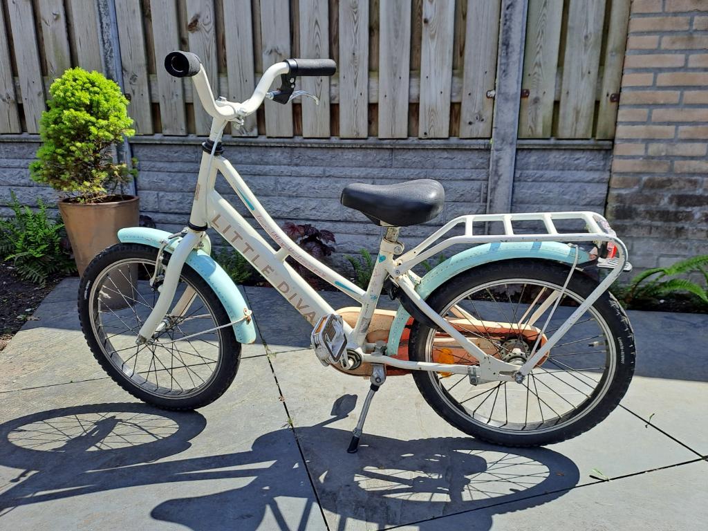 Kinderfiets, Ophalen, Gebruikt, 16 tot 20 inch