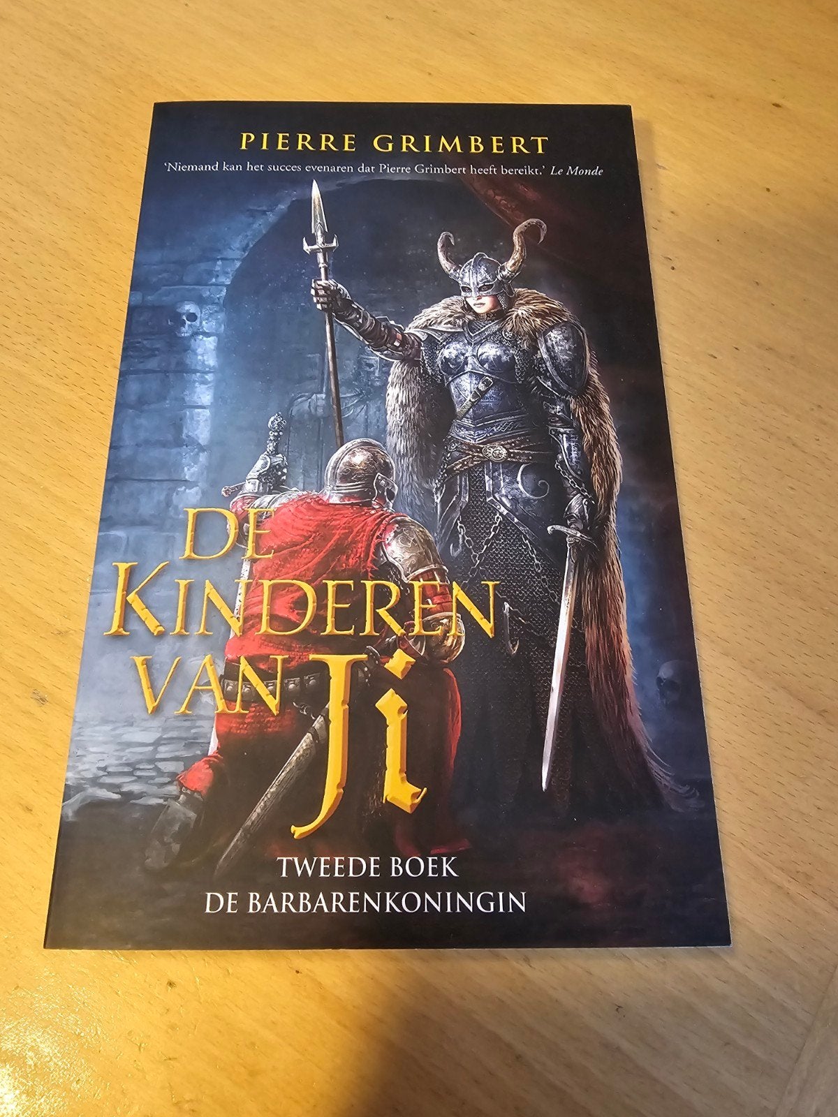 De Barbarenkoningin - Pierre Grimbert, Ophalen of Verzenden, Zo goed als nieuw