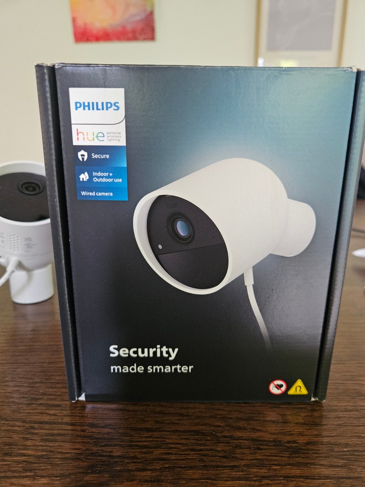 Philips Hue Binnen/Buiten Camera - Zo goed als nieuw, Audio, Tv en Foto, Videobewaking, Ophalen of Verzenden, Nieuw