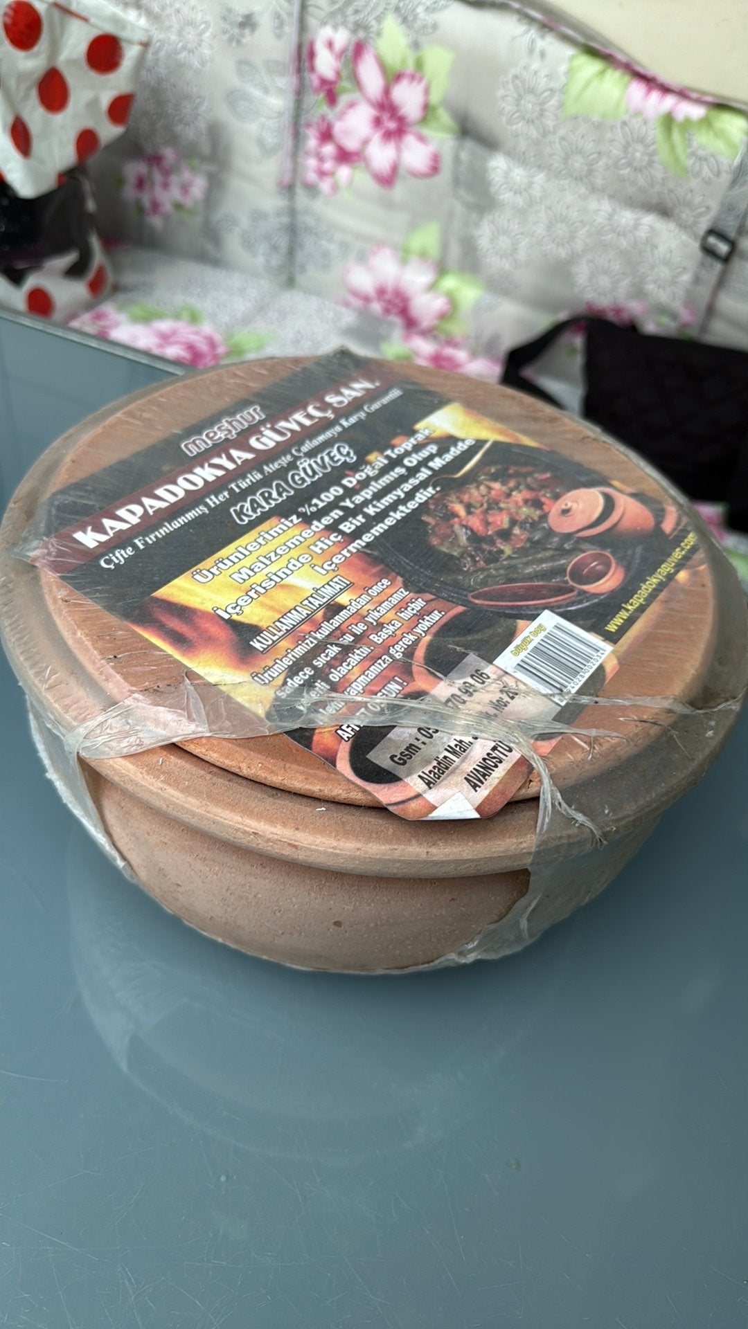 Nieuw! Turkse aardewerken ovenschaal / güveç, Ophalen, Nieuw, Overige materialen