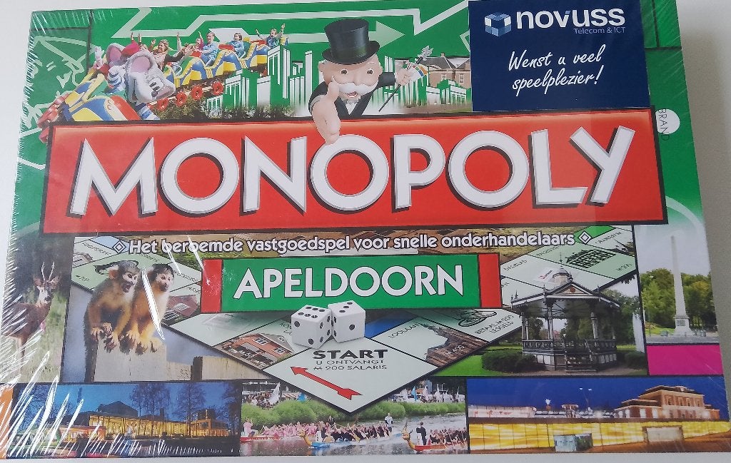 Monopoly Apeldoorn Editie - Nieuw en Geseald, Ophalen of Verzenden, Nieuw, Hasbro Gaming