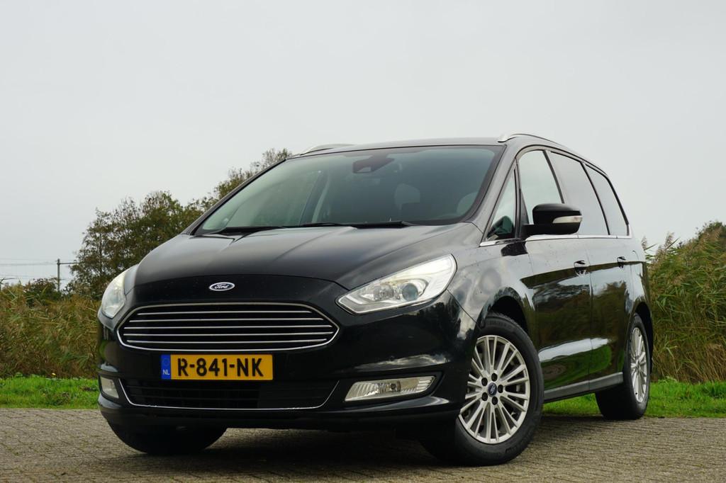 Ford Galaxy 1.5 Titanium - Panther Black - 7 zitter - Winter, Auto's, Ford, Voorwielaandrijving, 4 cilinders, 7 stoelen, Zwart