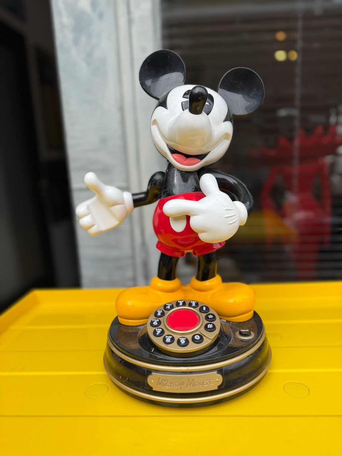 Vintage Mickey Mouse Telefoon - Disney Collectible, Verzamelen, Ophalen, Gebruikt, ., Overige typen