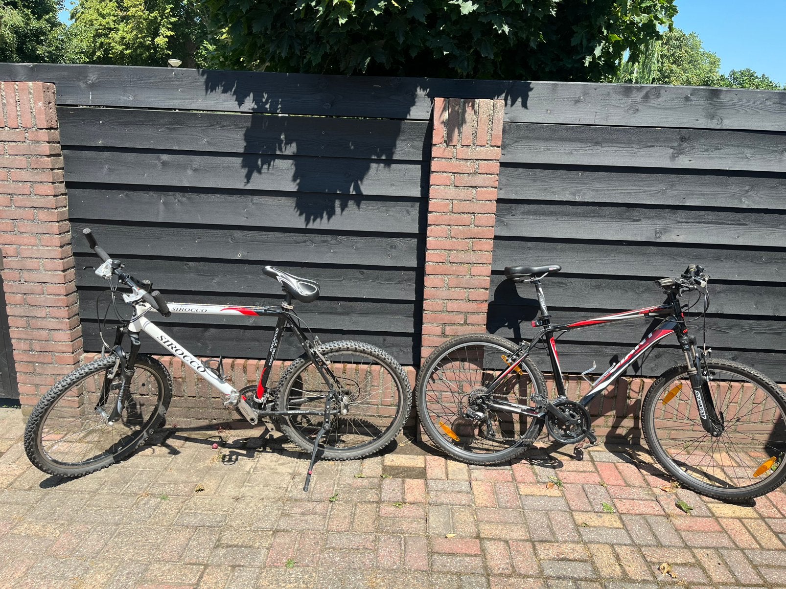 Gaint en sirocco mountainbike’s, Fietsen en Brommers, 26 inch, Zo goed als nieuw, Meer dan 20 versnellingen, Ophalen
