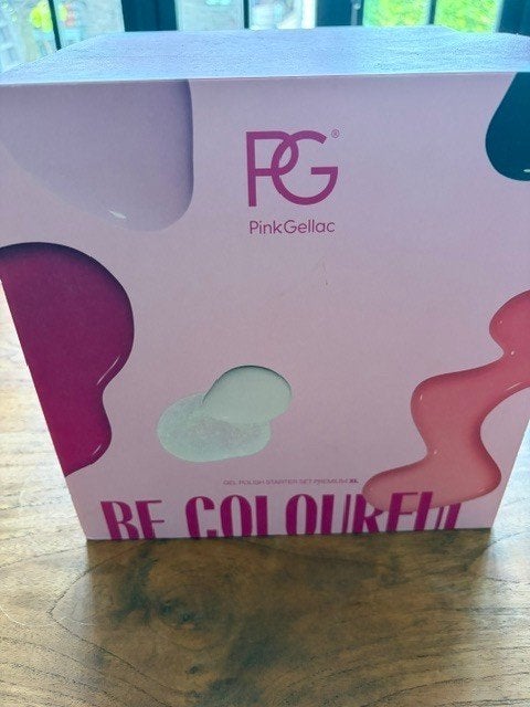 Te Koop: PG Pink Gellac kit, Overige kleuren, Ophalen of Verzenden, Zo goed als nieuw, Handen en Nagels
