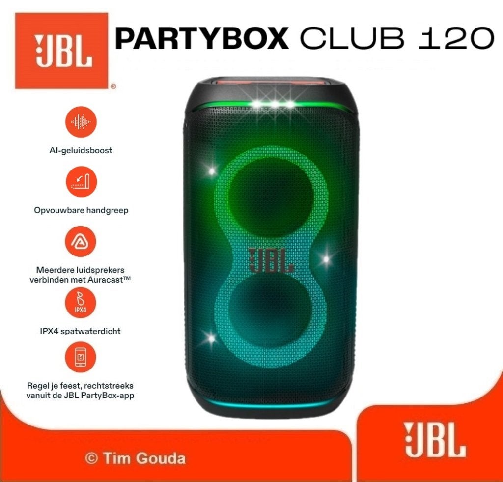 ✅ JBL Partybox Club 120 - NIEUW