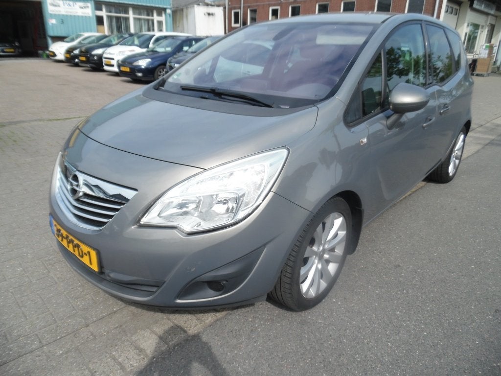 Opel Meriva apk 6.2027 1.4 Turbo Cosmo airco (bj 2011), Auto's, Opel, Voorwielaandrijving, Euro 5, 15 km/l, Gebruikt