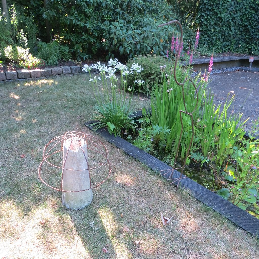 paddenstoel ornament tuin gratis., Tuin en Terras, Ophalen, Gebruikt, Beton, Overige typen