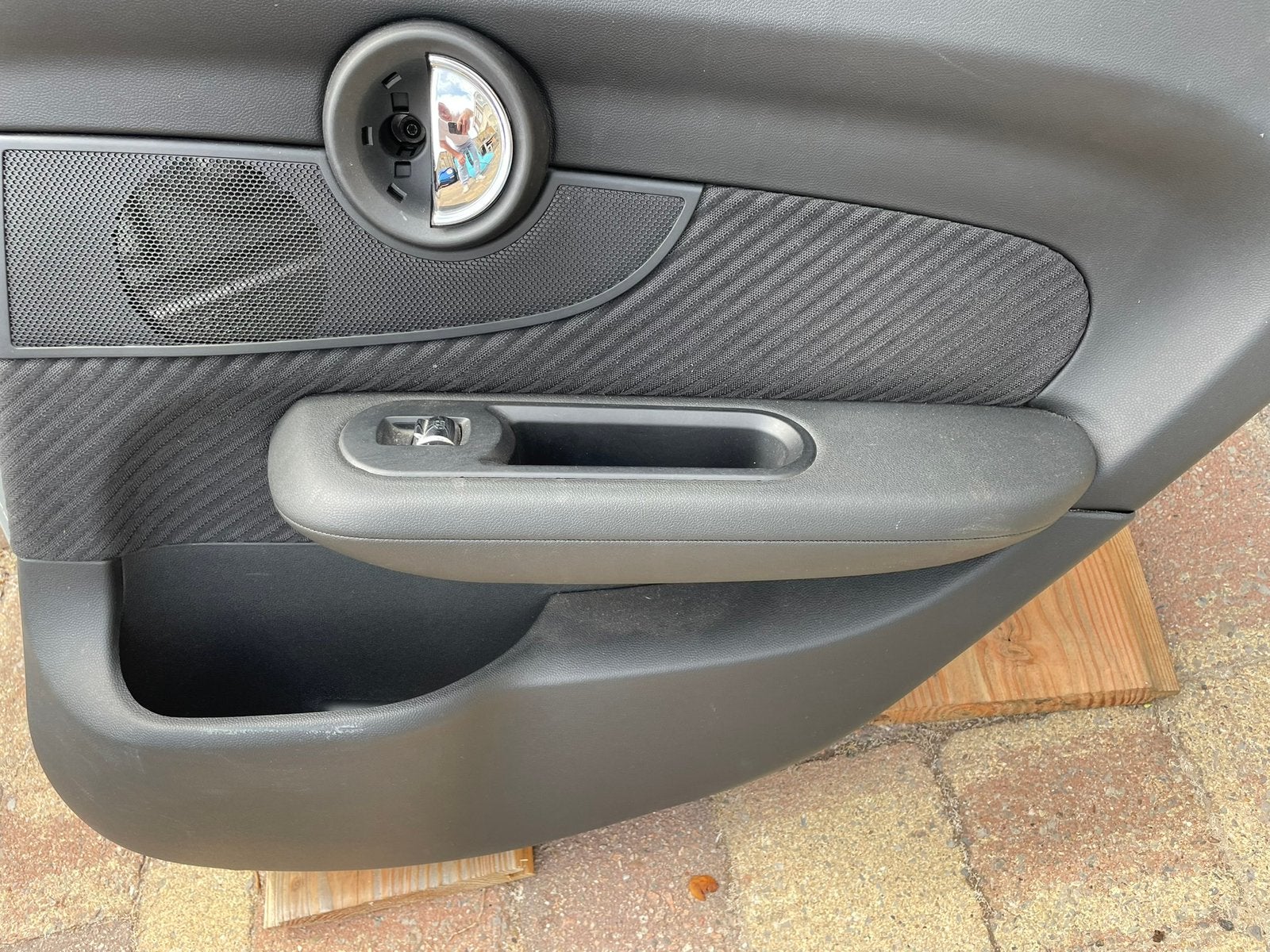 Portierbekleding rechts achter  mini clubman 2021, Ophalen, Gebruikt, Mini