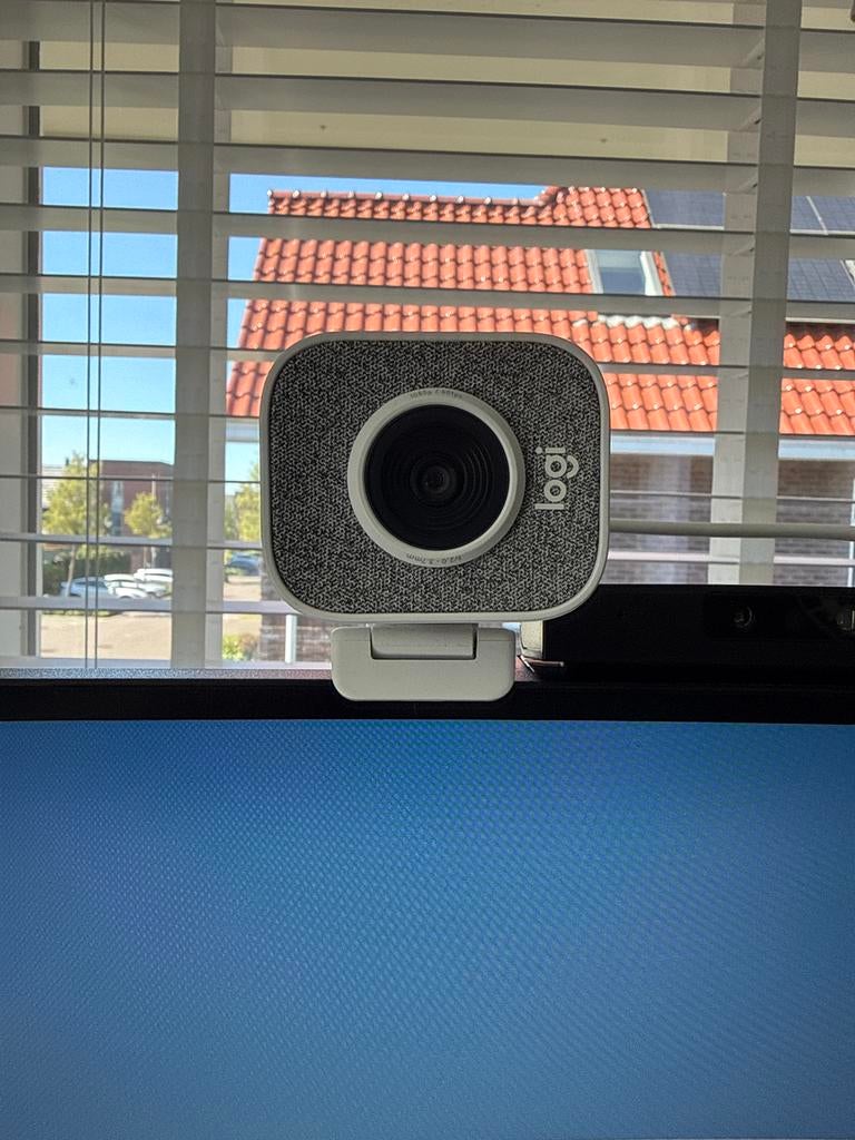 Logitech StreamCam Wit - Zo goed als nieuw, Computers en Software, Webcams, Ophalen of Verzenden, Zo goed als nieuw, Fotofunctie