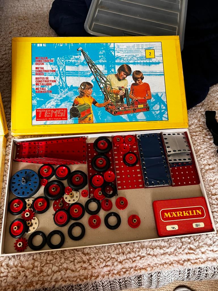 temsi Constructie Speelgoed Set - Vintage Marklin, Ophalen, Gebruikt, Overige merken