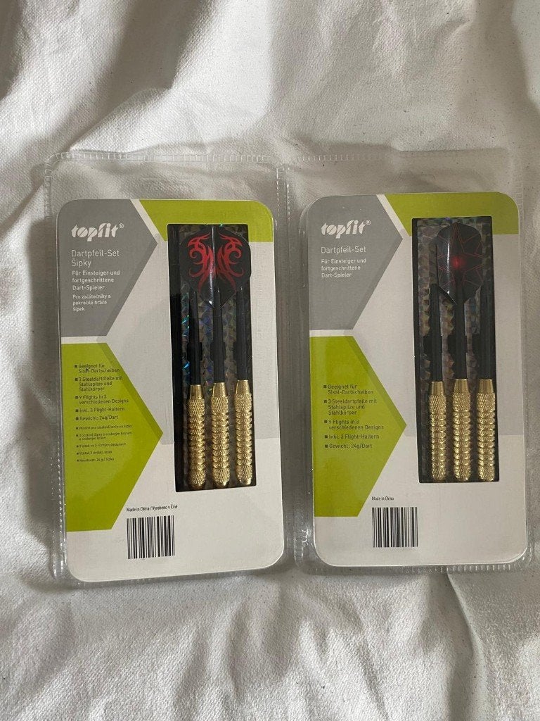 Topfit Dartpijlen 24g – 2 Sets – Nieuw, Ophalen, Nieuw, Pijlen