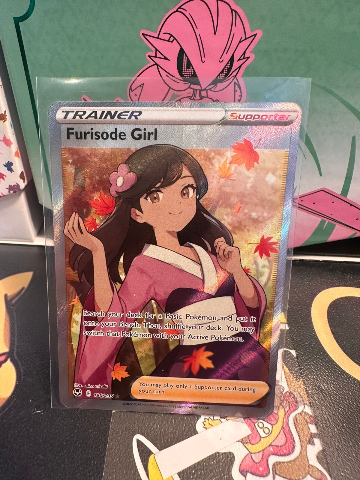 Furisode Girl (SIT 190), Ophalen of Verzenden, Nieuw, Losse kaart, Foil