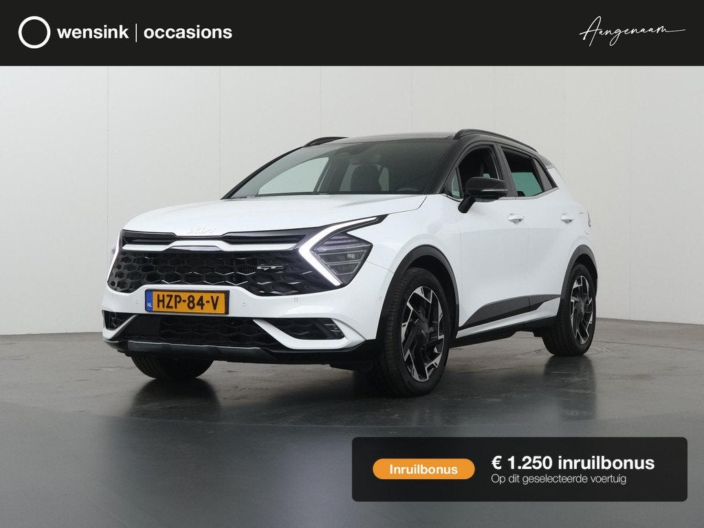 Kia Sportage 1.6 T-GDi Plug-in Hybrid AWD GT-PlusLine | Pano, Auto's, Kia, Bedrijf, Te koop, Sportage, 360° camera, 4x4, ABS, Achteruitrijcamera