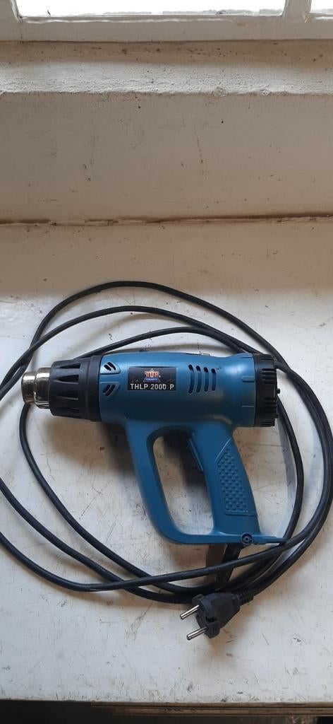 Topcraft feun 2000 watt temperatuur  in stel baar, Doe-het-zelf en Verbouw, Schildersmaterialen, Ophalen of Verzenden, Zo goed als nieuw
