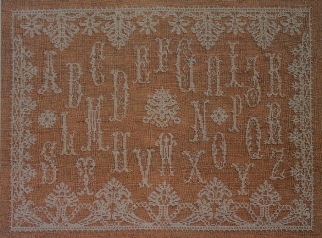 Borduurpatroon  Merklap Alfabet   nr 2011, Verzenden, Nieuw, Handborduren, Patroon
