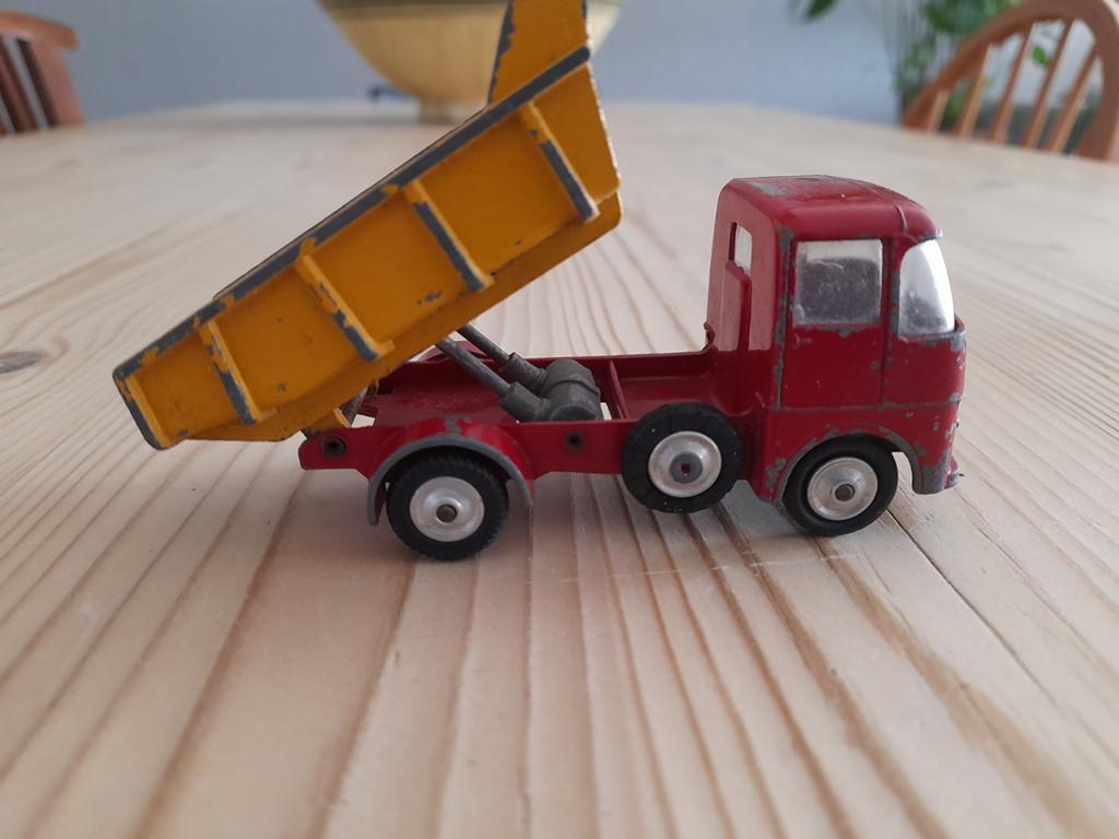 Corgi toys ERF kiepauto, Ophalen of Verzenden, Gebruikt, Auto, Corgi
