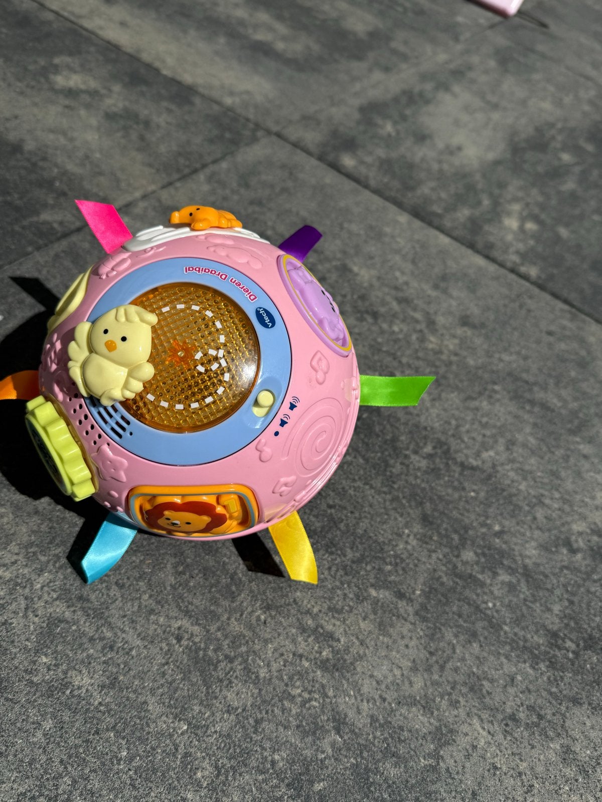 V-Tech Dieren Draaibol - Interactief babyspeelgoed, Kinderen en Baby's, Ophalen of Verzenden, Zo goed als nieuw, Overige typen