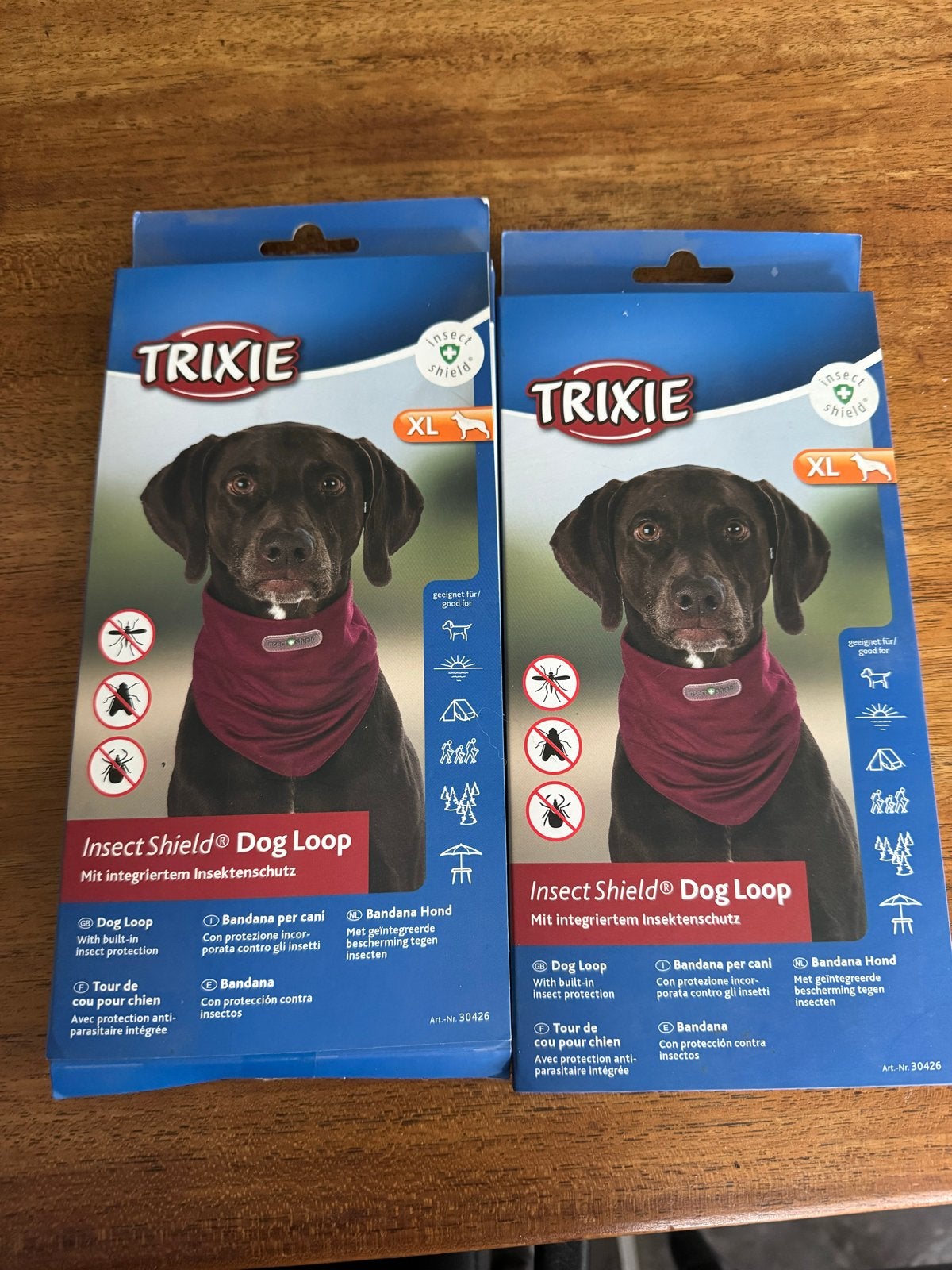 Trixie Insect shield Dog Loop anti teken doek hond, Ophalen, Nieuw