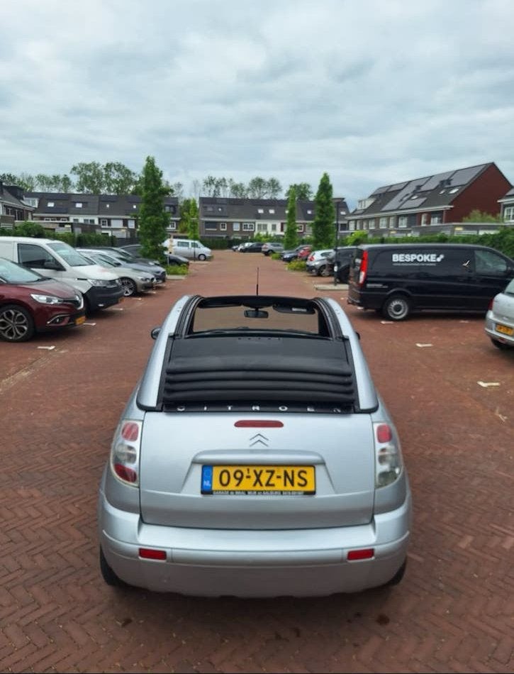 Citroën C3 1.6 I 16V Pluriel Sensodrive Automaat 2007 Grijs, 15 km/l, 4 cilinders, Cabriolet, 4 stoelen