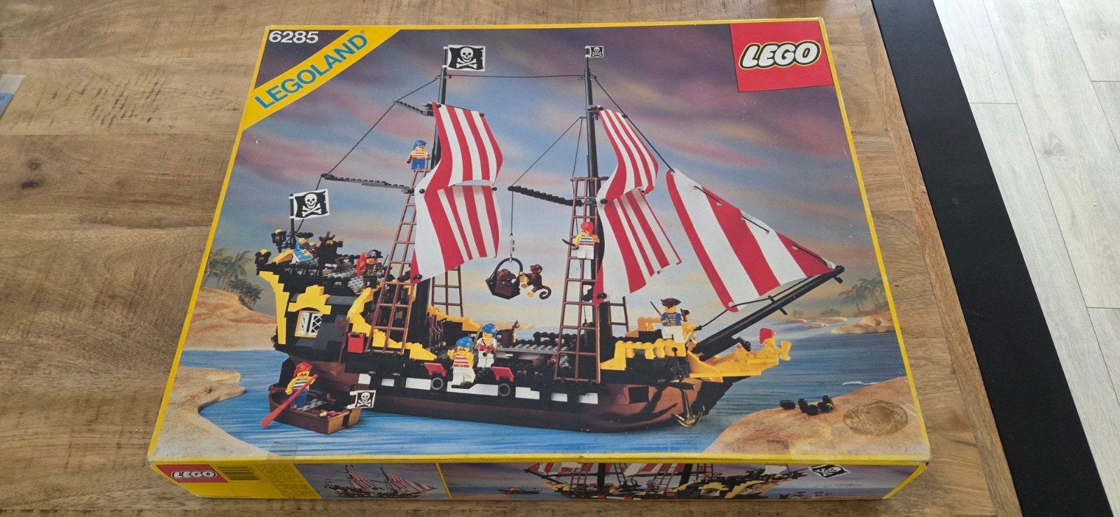 Lego Pirates 6285 Black Seas Barracuda compleet met doos, Kinderen en Baby's, Gebruikt, Inclusief instructies, Lego, Complete set