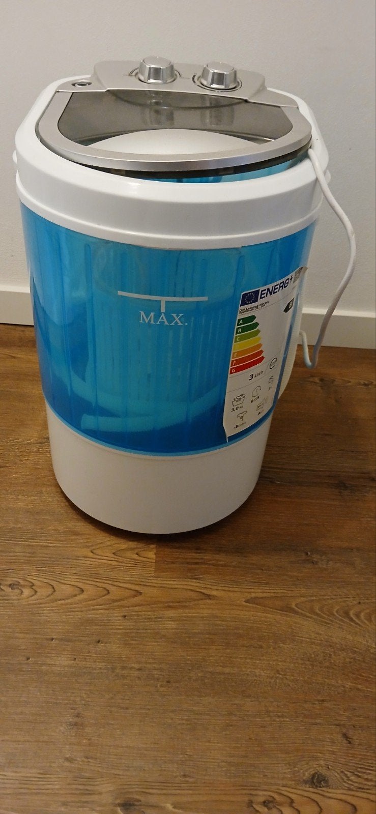 Camping wasmachine, Ophalen