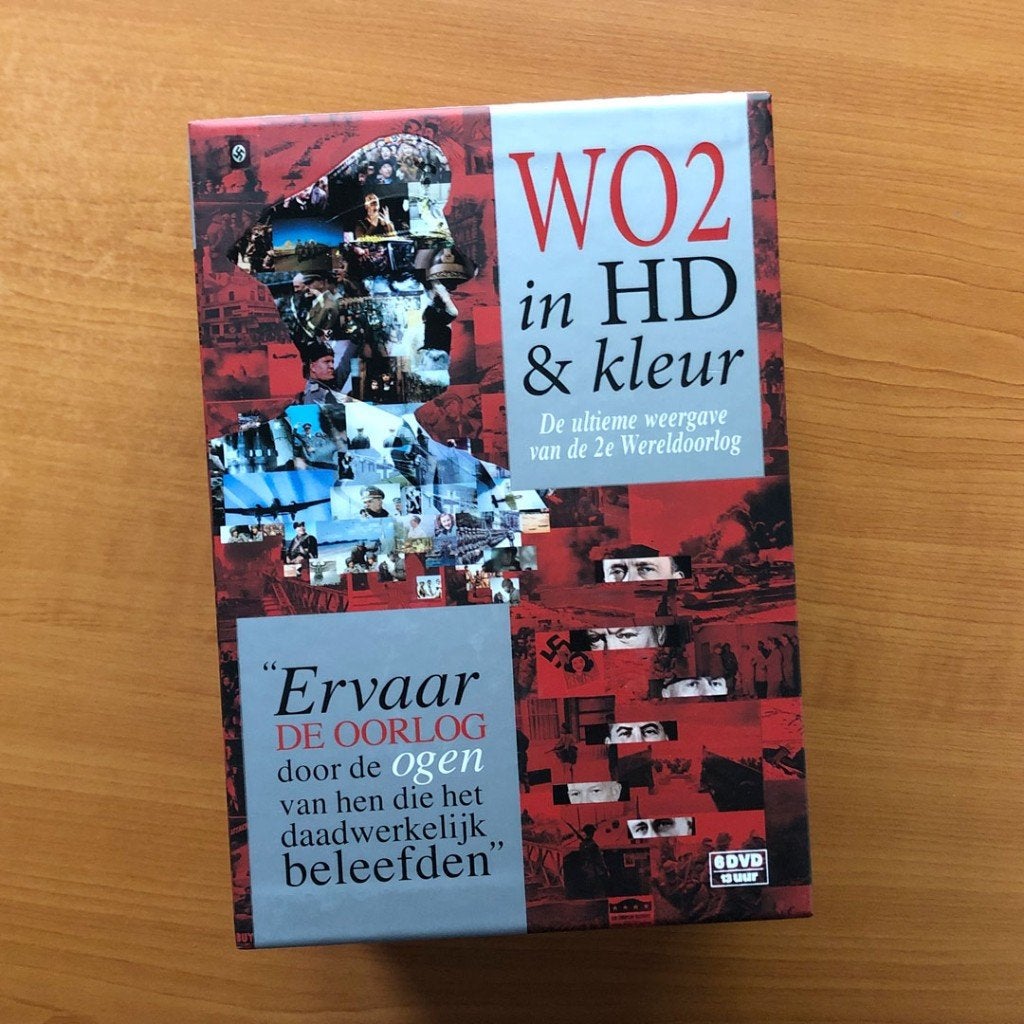 WO2 in HD & Kleur - De ultieme weergave van WOII (6-DVD), Cd's en Dvd's, Oorlog of Misdaad, Alle leeftijden, Boxset, Ophalen of Verzenden