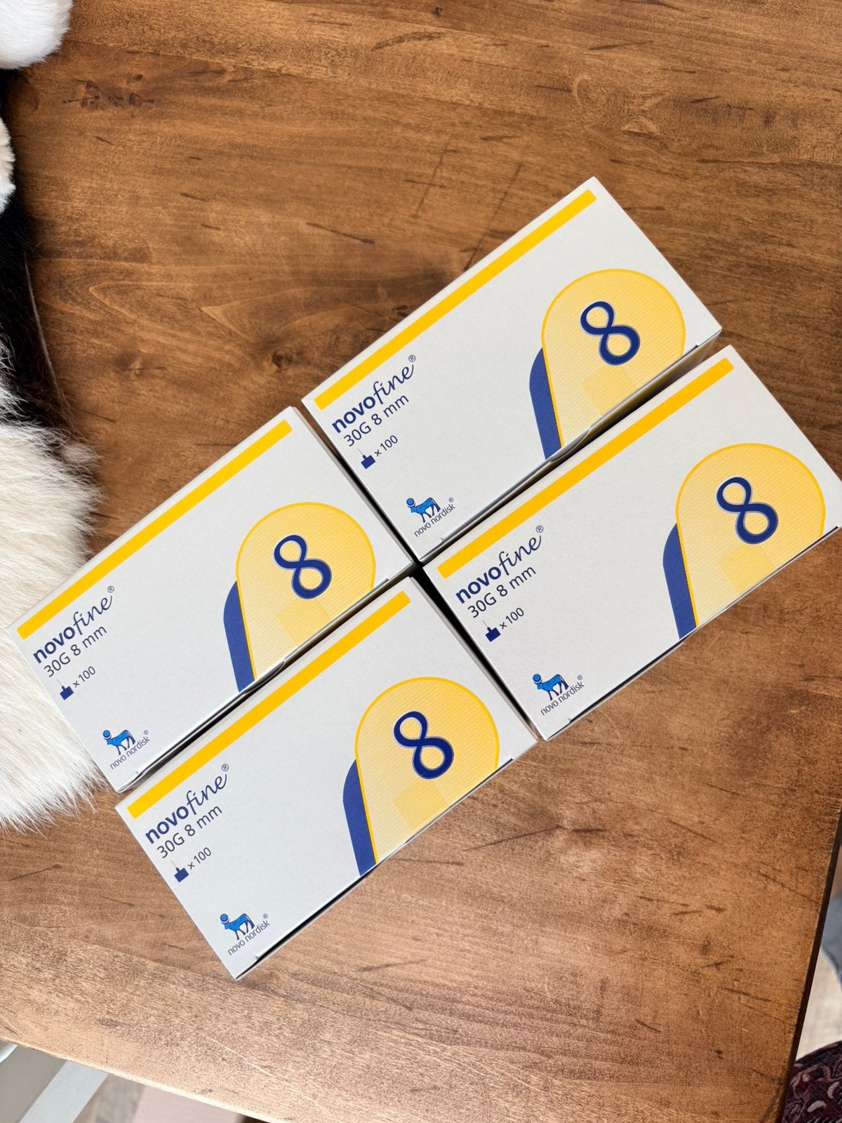 Novofine, Novo Nordisk, pennaalden, naalden 8mm, Ophalen, Nieuw