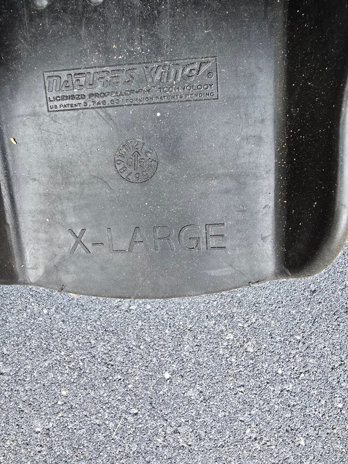 Scubapro Twin Jet Duikvliezen - X-Large, Ophalen, Gebruikt, Zwem- of Duikvliezen