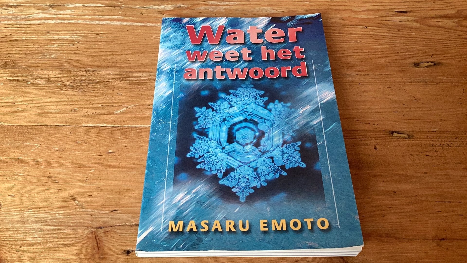 WATER WEET HET ANTWOORD - Masuru Emoto (nieuwe paperback)., Boeken, Esoterie en Spiritualiteit, Achtergrond en Informatie, Masuru Emoto