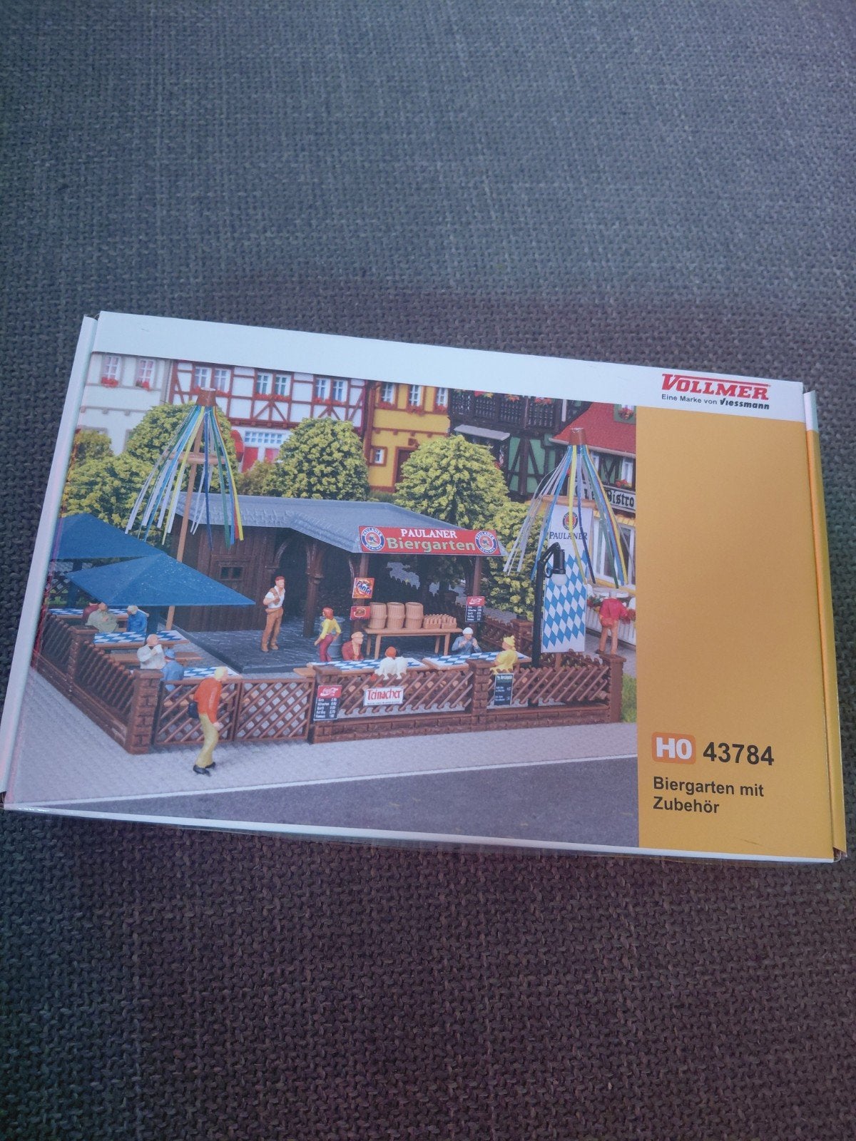Vollmer H0 43784 Biergarten met toebehoren - Nieuw, Overige merken, 1:50 of kleiner, Overige typen, Nieuw