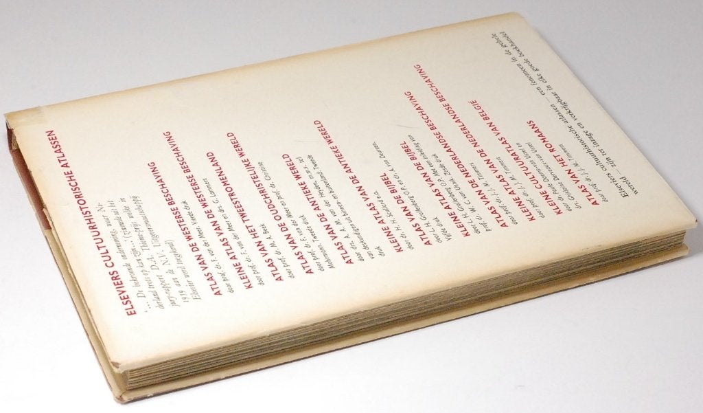 Kleine Atlas van de Bijbel - Boek Elsevier 1965, Luc. H. Grollenberg, Christendom | Katholiek, Verzenden, Zo goed als nieuw