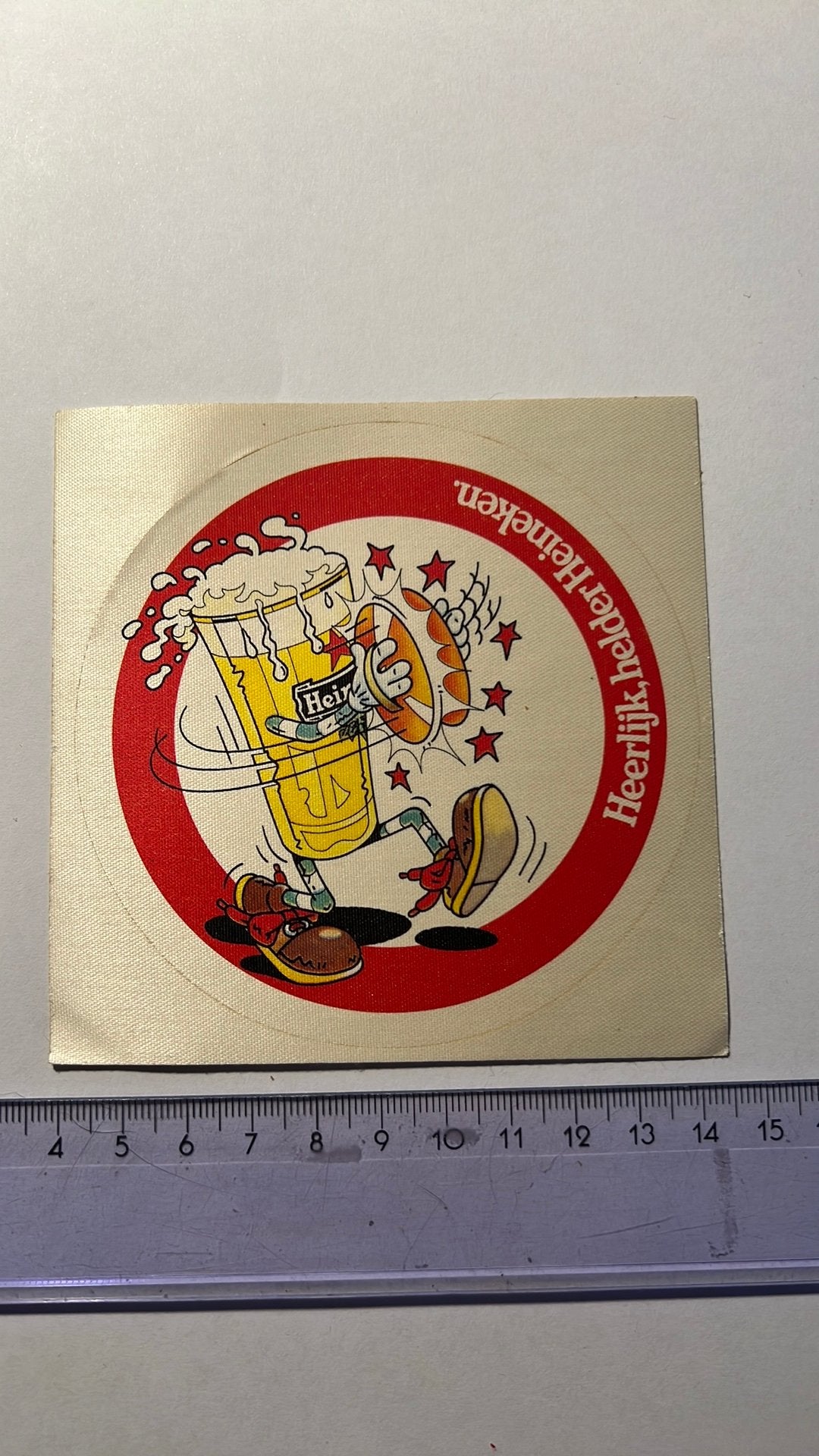 Heineken sticker, Verzamelen, Stickers, Ophalen of Verzenden, Zo goed als nieuw, Bedrijf of Vereniging