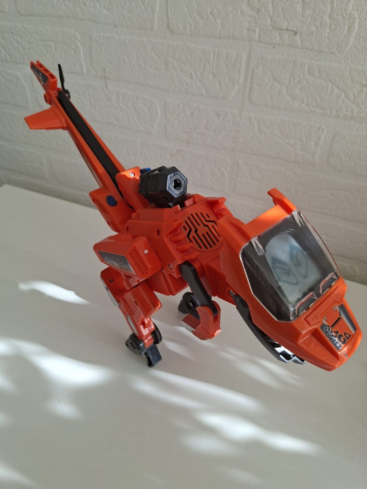 Grote Vtech switch and go dino velociraptor helikopter, G1, Ophalen of Verzenden