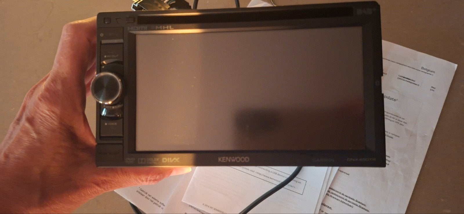 Kenwood DNX450TR Navigatiesysteem, Ophalen, Gebruikt
