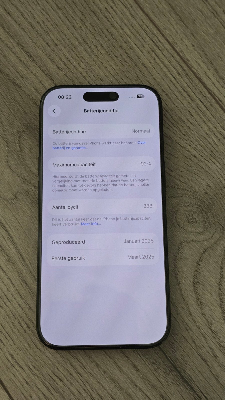 Foto 4 van iPhone 16Pro 256GB + doos + oplaadkabel + magsafe hoesje