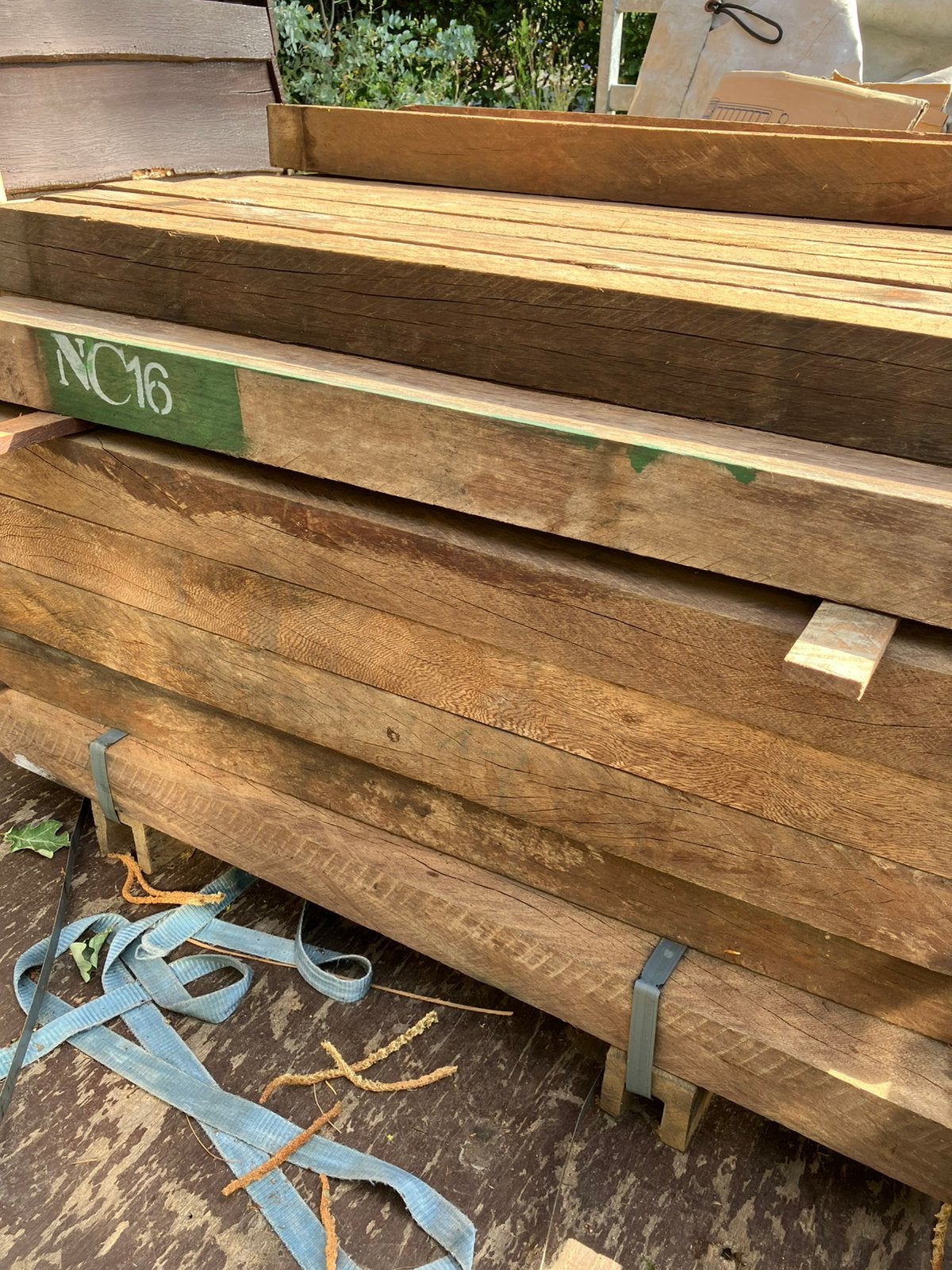 Hardhouten Tuinpaaltjes 70 stuks, Ophalen, Overige houtsoorten, Minder dan 200 cm, Plank