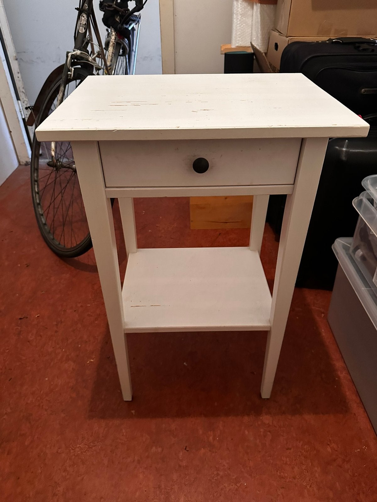 IKEA HEMNES white nightstand
