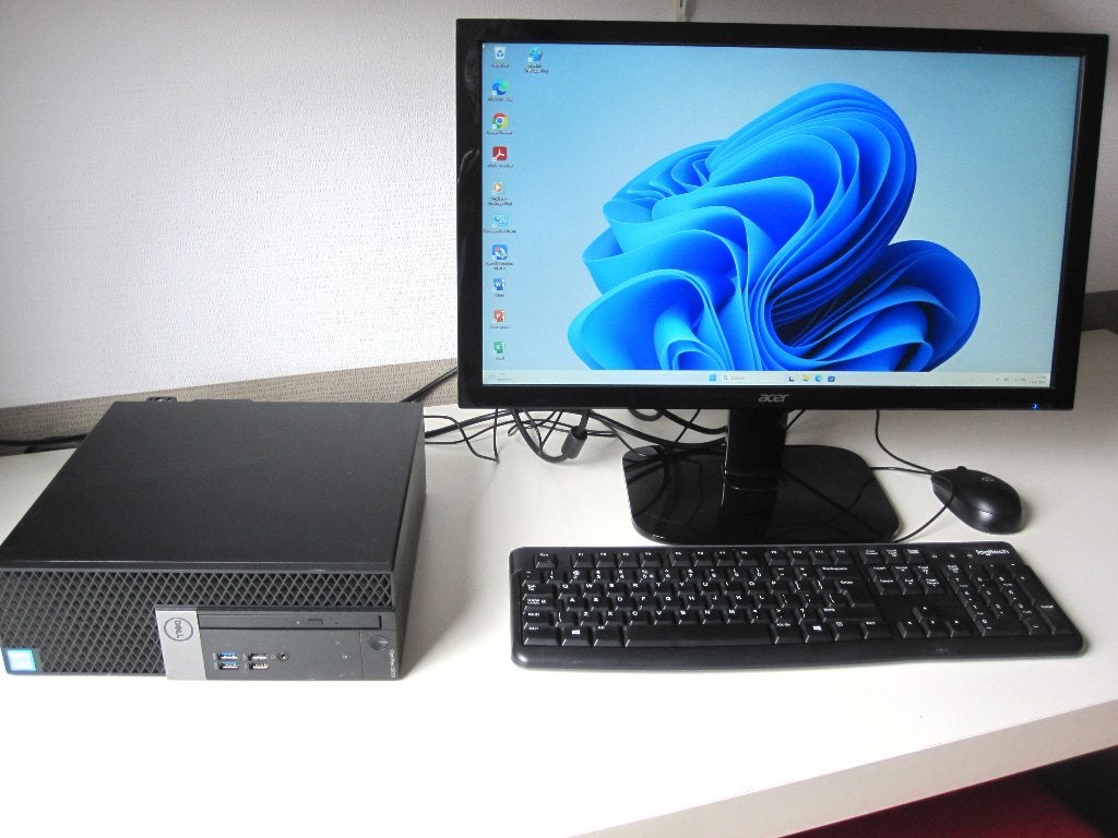 Dell Optiplex 5050 i5-7500 16gb 256gb SSD + 1TB (!)+ 24 inch, Computers en Software, Desktop Pc's, Met monitor, Ophalen of Verzenden