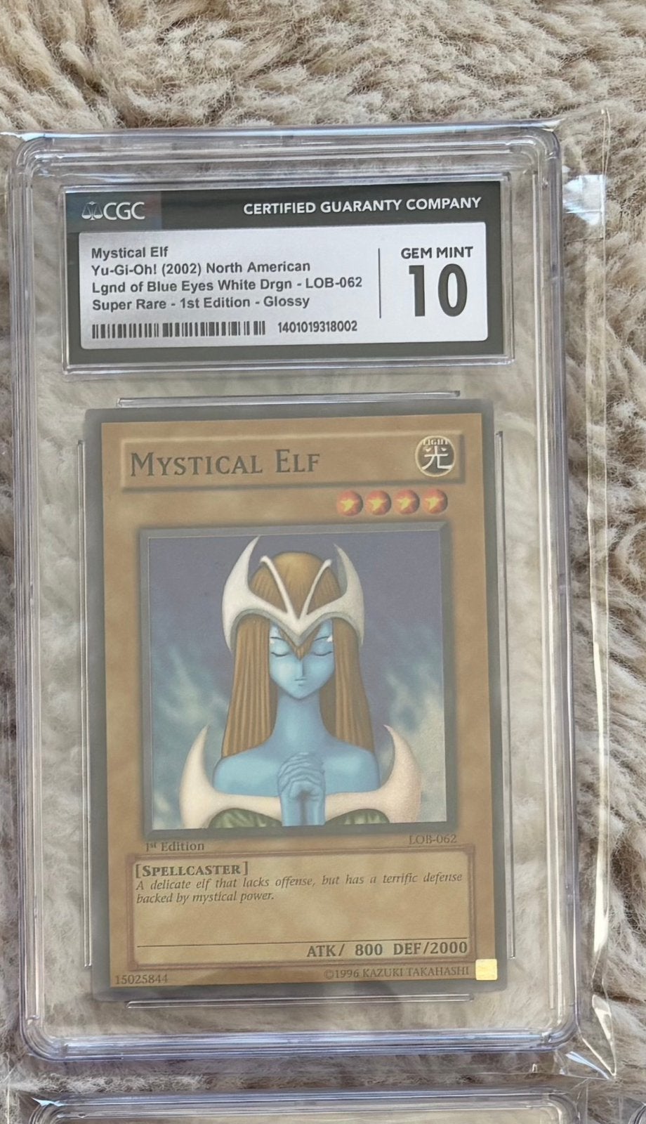 Mystical elf lob-062 first edition CGC 10, Ophalen of Verzenden, Nieuw
