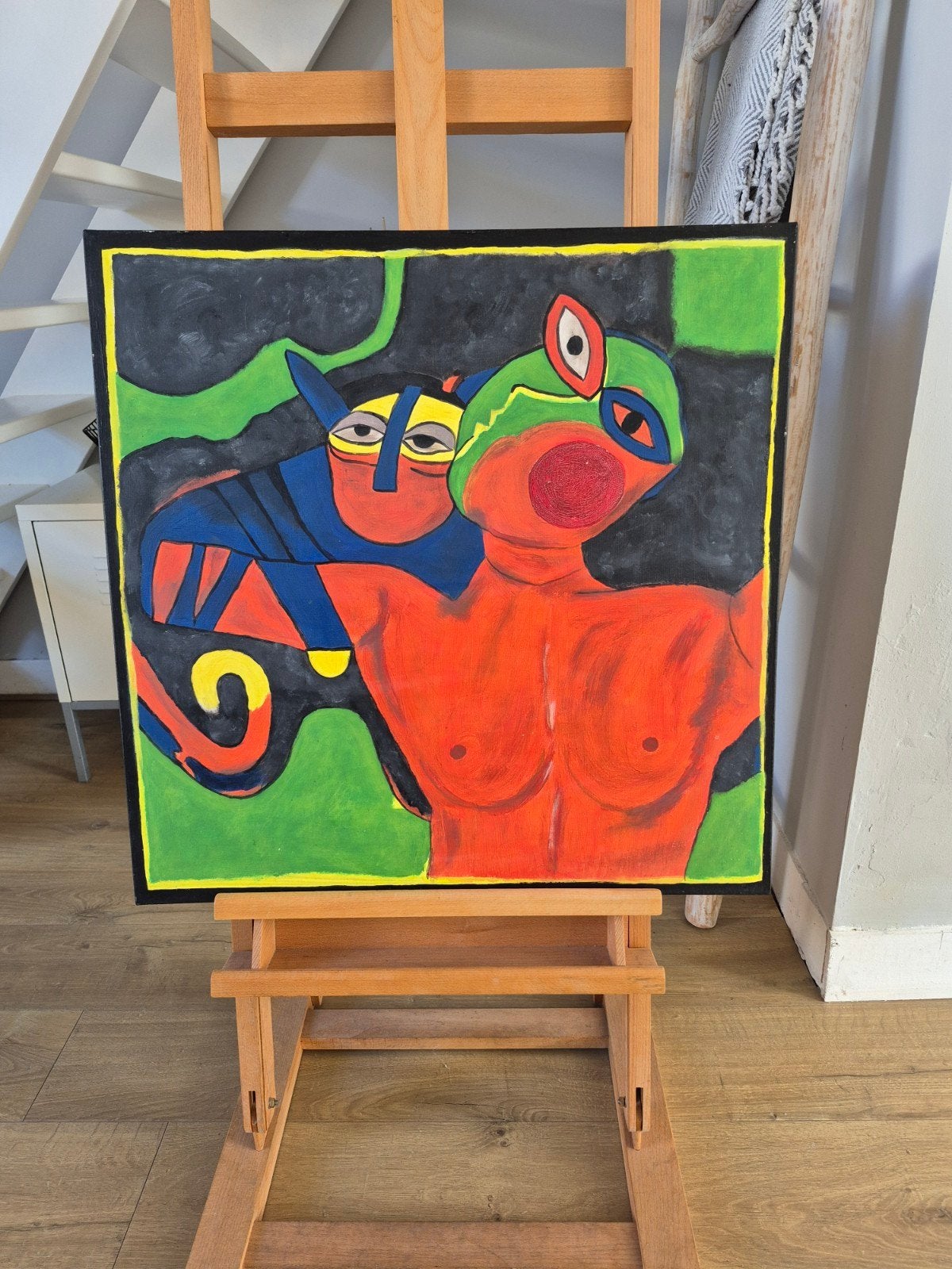Schilderij, geïnspireerd door Cornielle, Ophalen of Verzenden